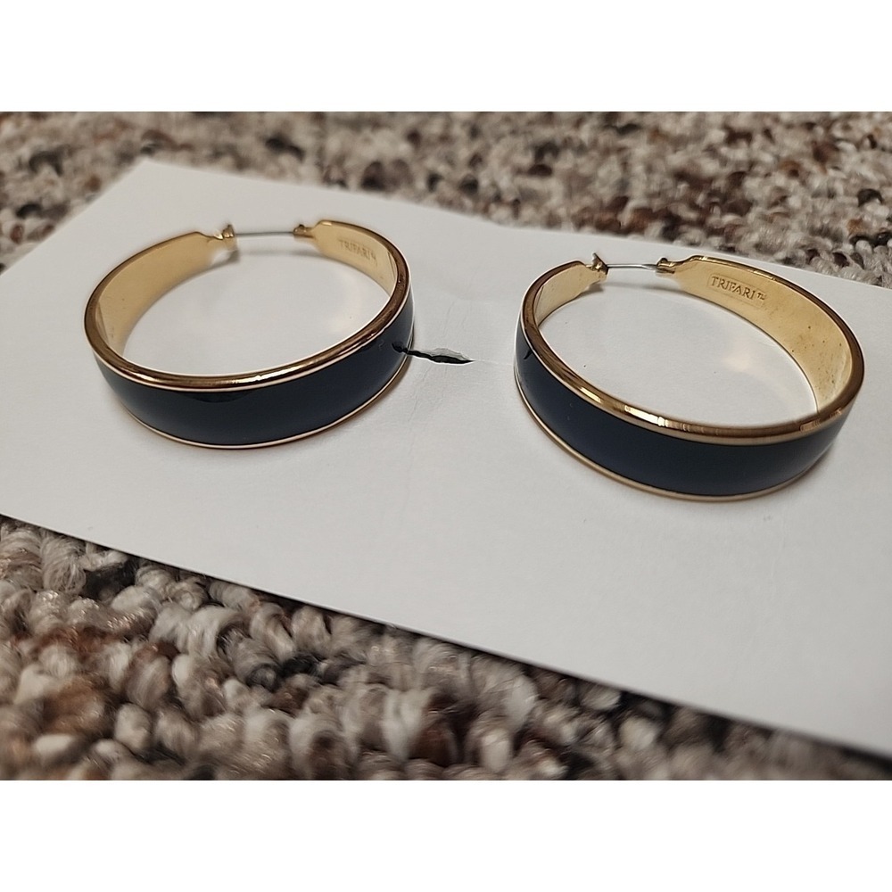 vintage Trifari earrings pierced